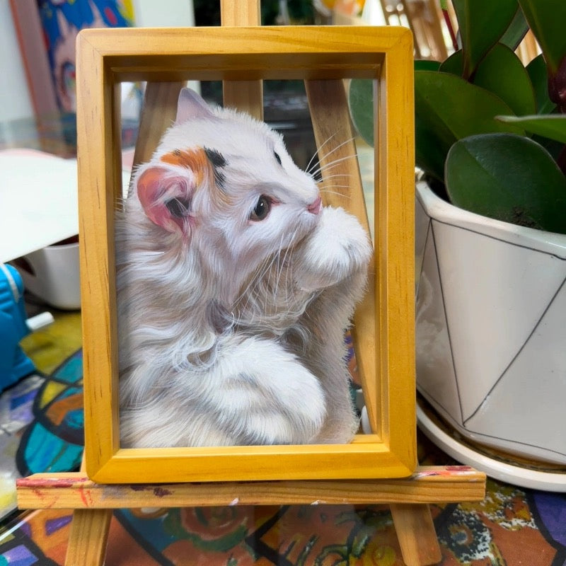 🎨 Custom Pet Portrait — Head Only !