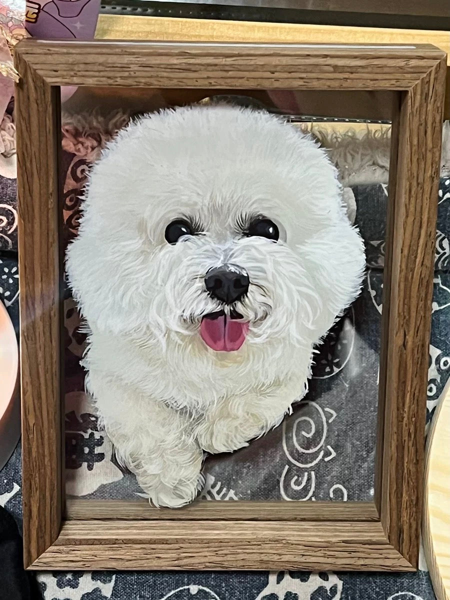 🎨 Custom Pet Portrait — Head Only !